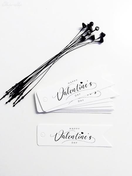 Geschenkanhänger "Happy Valentine's Day"